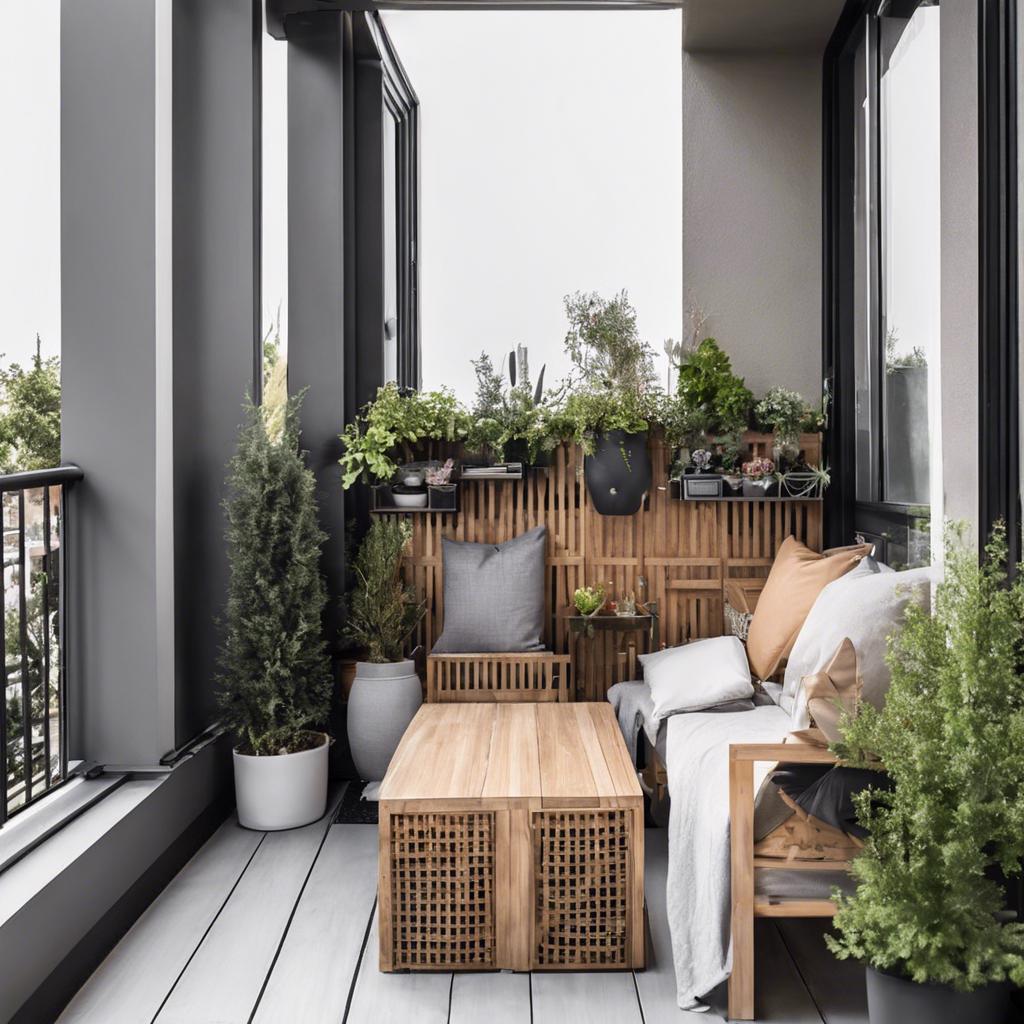 Maximizing Functionality in ⁤Limited Spaces with Small Balcony Design