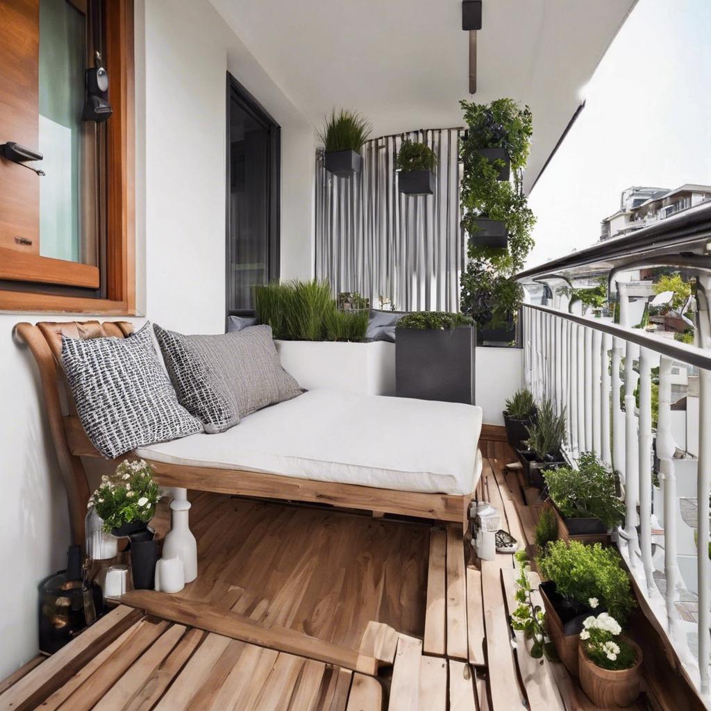1. Maximizing Functionality in Small⁢ Balcony Design