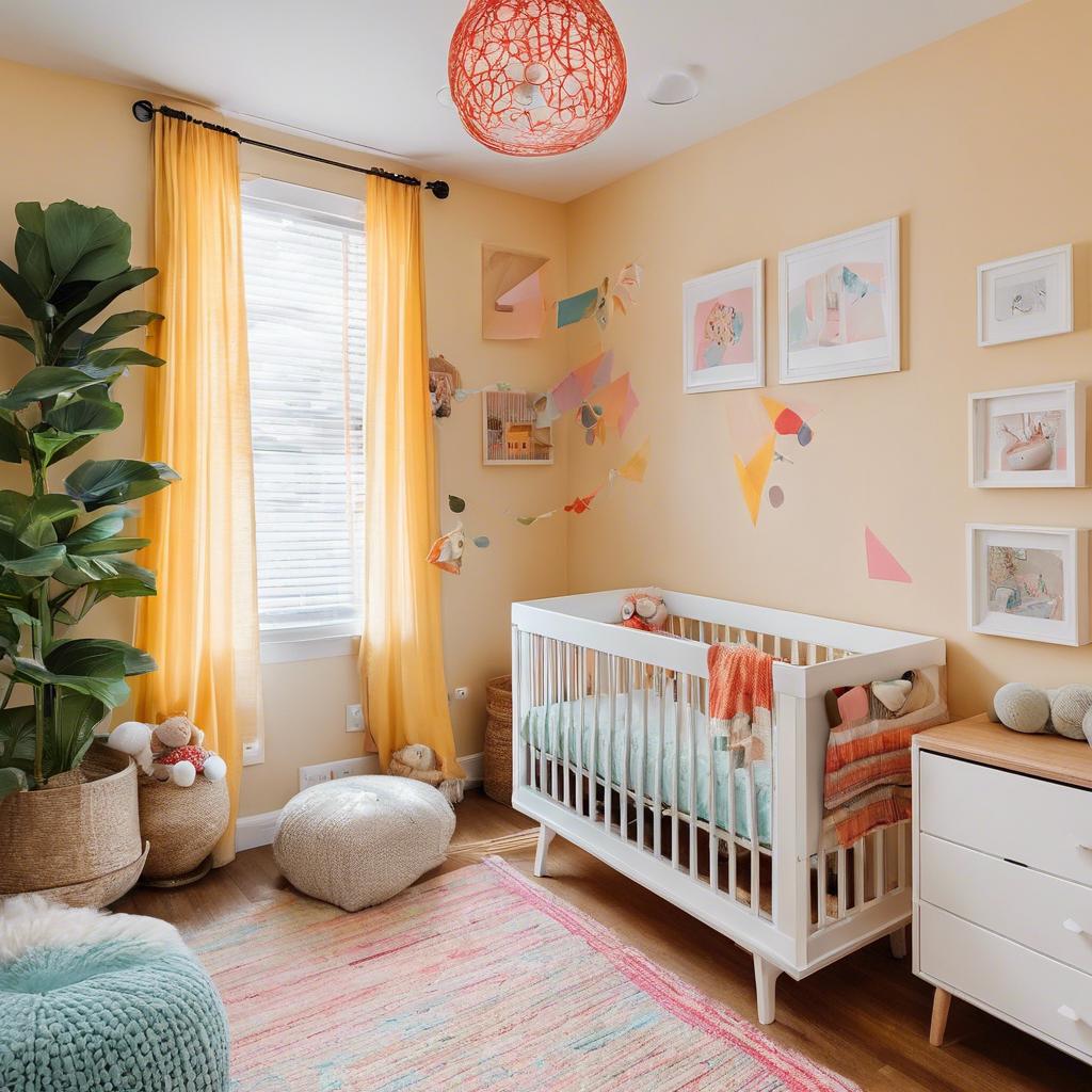 Maximizing Natural Light and Air Circulation in Your Small Colorful Nursery