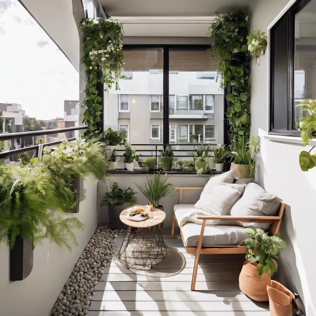 3. Maximizing Natural ⁣Light⁢ and Greenery in Small Balcony Design