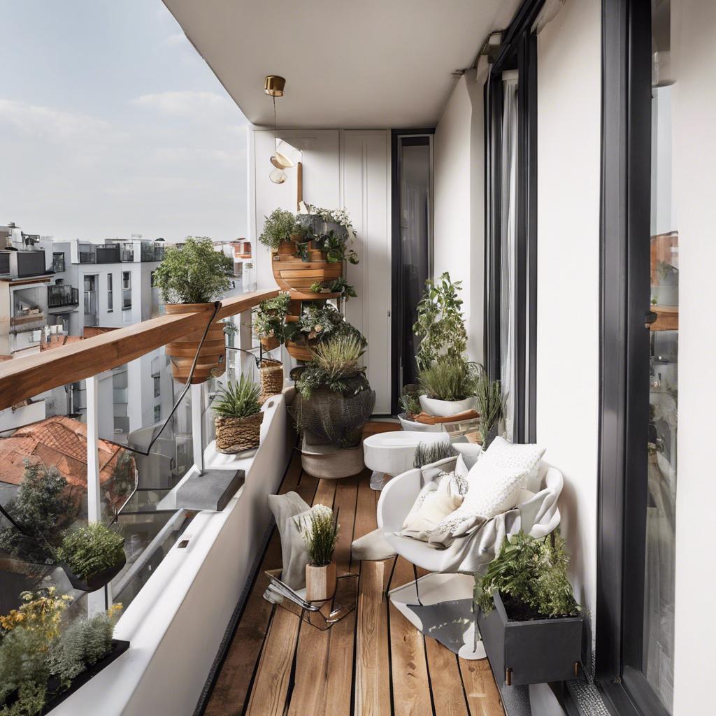 Maximizing​ Space: Clever Design Ideas for ⁤Small Balconies