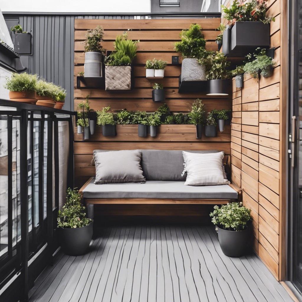 Maximizing ⁤Space with Clever Small Balcony Design Solutions
