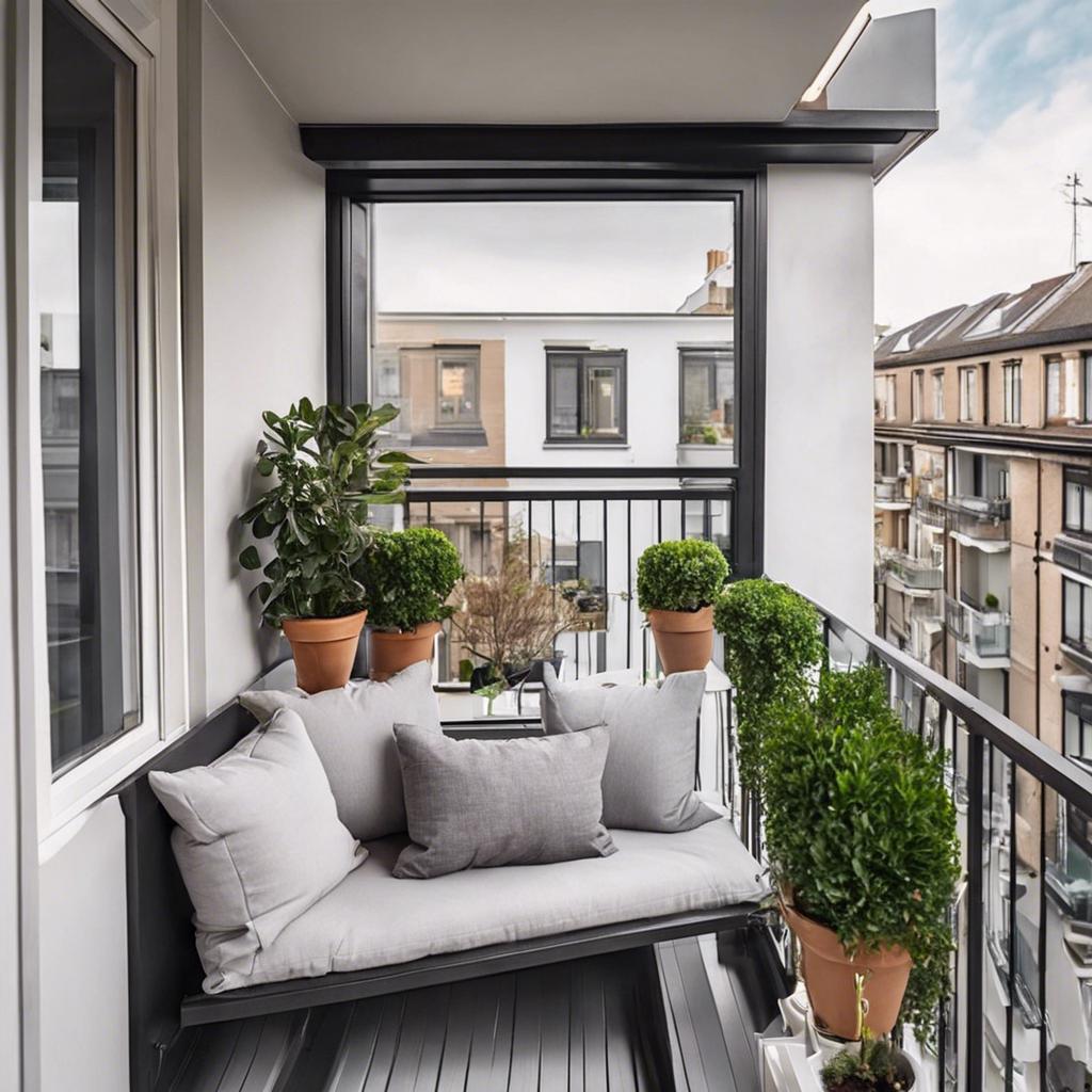 Maximizing Space​ with Clever Small Balcony Design Solutions