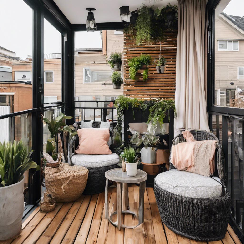 Maximizing Space: Clever Tips for Small Balcony ⁣Design
