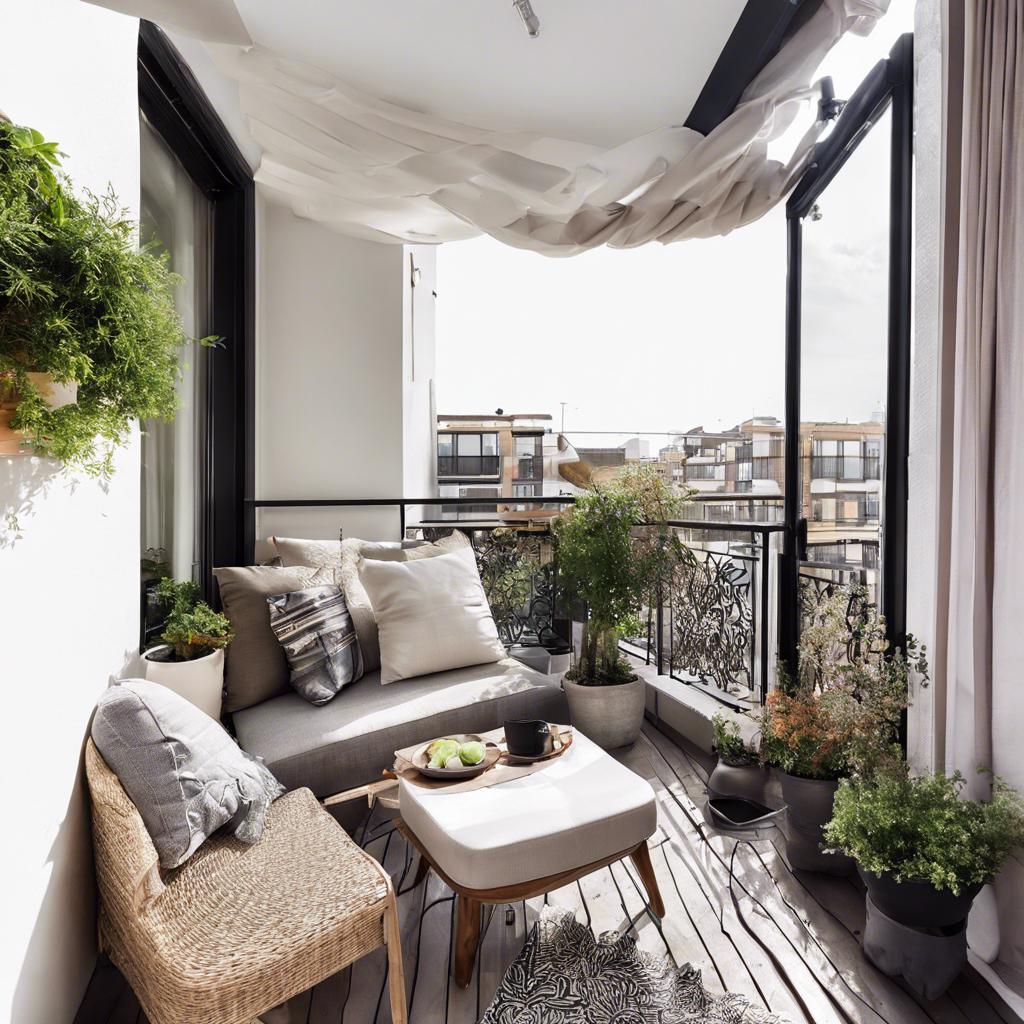 Maximizing Space: Clever Solutions for Small Balcony ⁤Design
