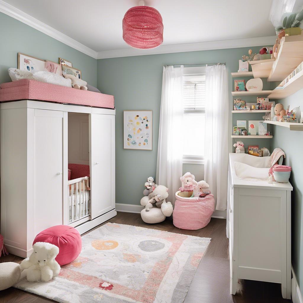 Maximizing Space: Clever Storage Solutions for a⁣ Vibrant Nursery Retreat