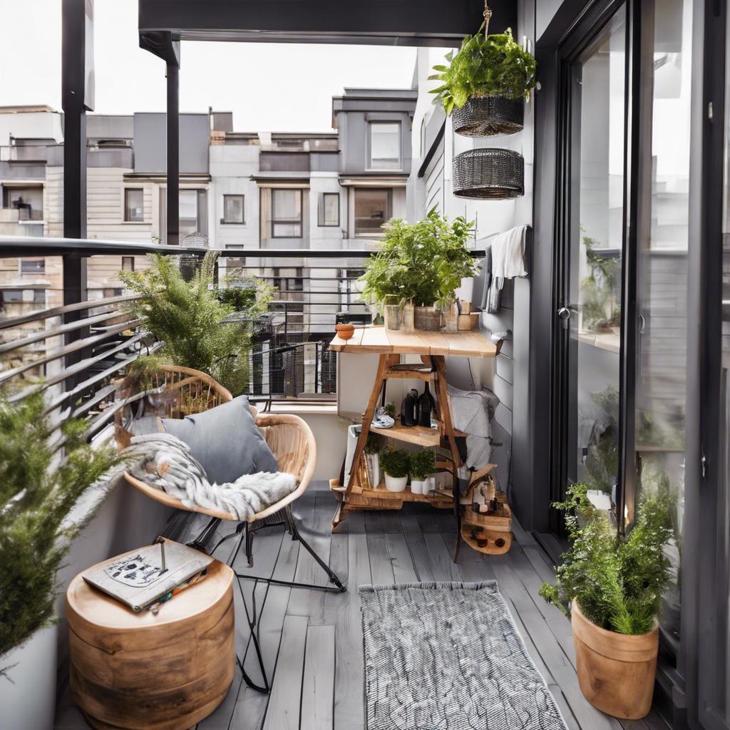 1. Maximizing Space: Creative Solutions for Small Balcony⁤ Design