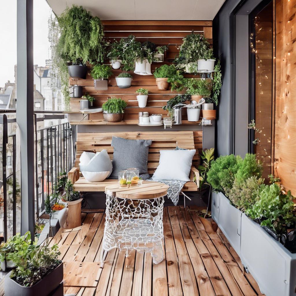 - Maximizing Space: Creative small‍ balcony design ideas