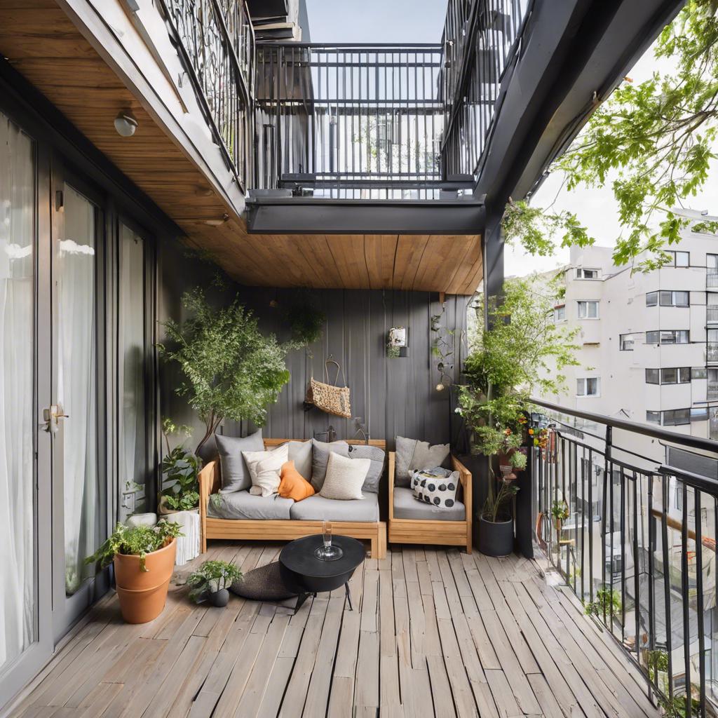 Maximizing Space Efficiency ​on Small Balconies