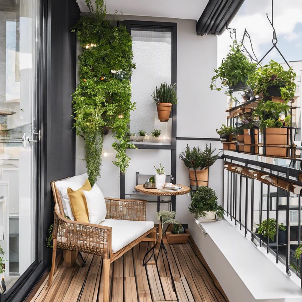 Maximizing Space: Innovative Small Balcony Design Solutions