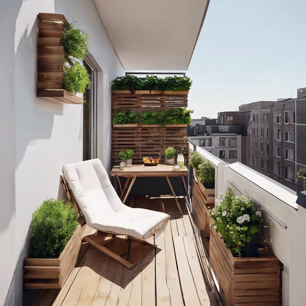 1. Maximizing Space: Innovative​ Small ⁤Balcony Design Ideas