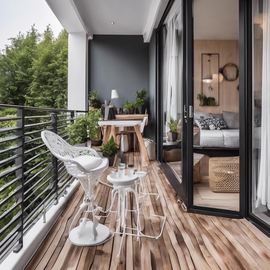 1. Maximizing⁢ Space: Innovative Solutions for Small Balcony Design