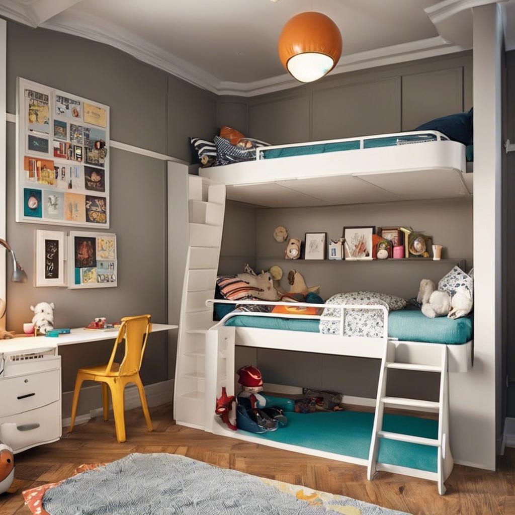 Maximizing Space ​in Kid's ⁤Rooms with Stylish Bunk⁣ Bed⁣ Designs