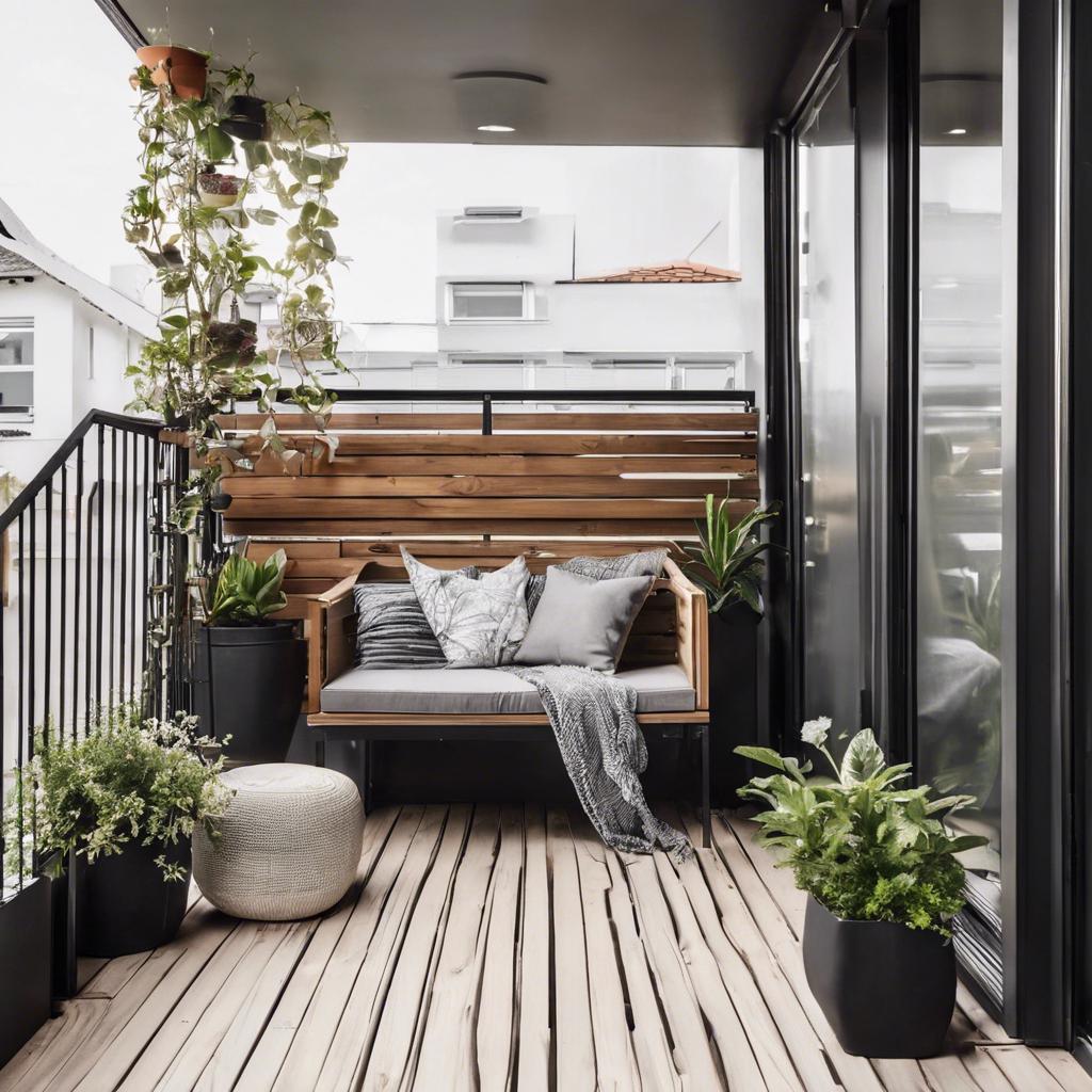 Maximizing ​Space in ⁣Small Balcony Design