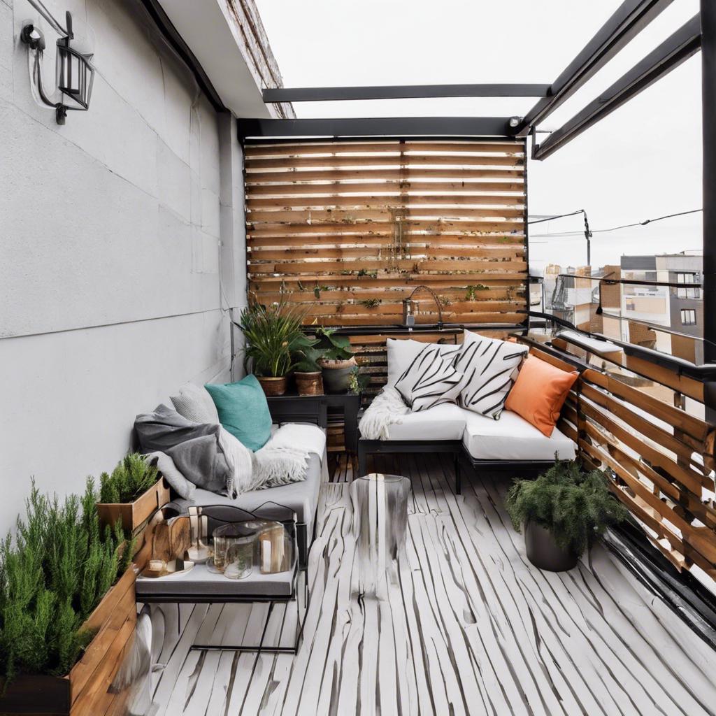 Maximizing Space: Tips ⁤for Small Balcony Design