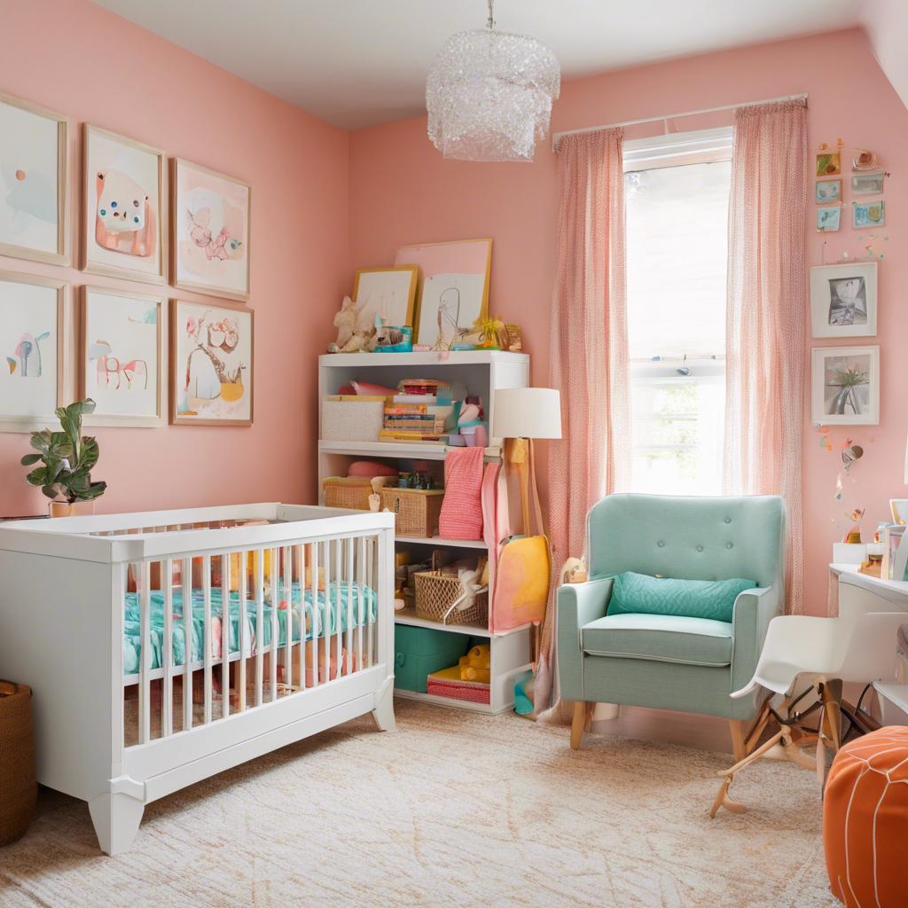 Maximizing​ Space in Your ‌Small‍ Colorful⁢ Nursery: Storage Solutions and ⁤Layout Tips