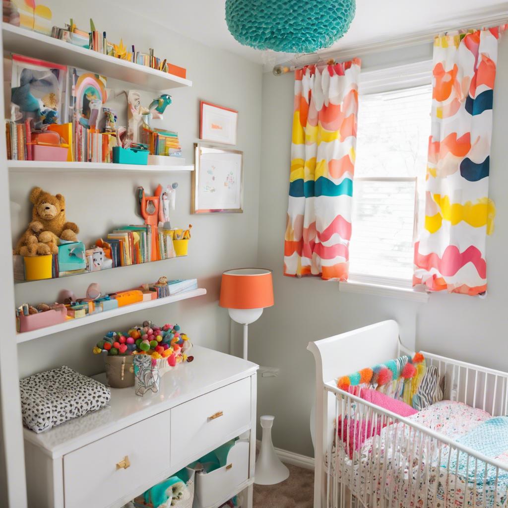 Tips‍ for Maximizing Space in a Small Colorful ⁤Nursery