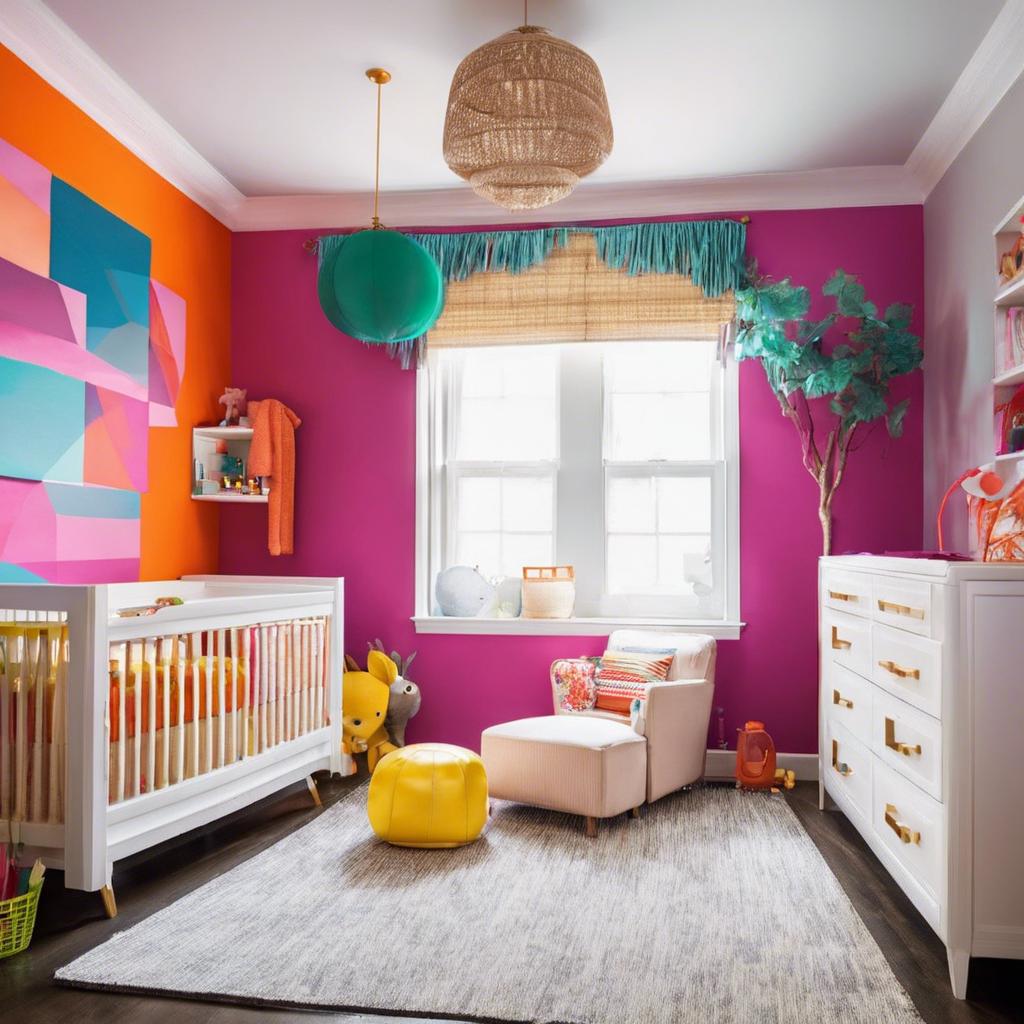 Maximizing Space in Your Vibrant Hues Nursery