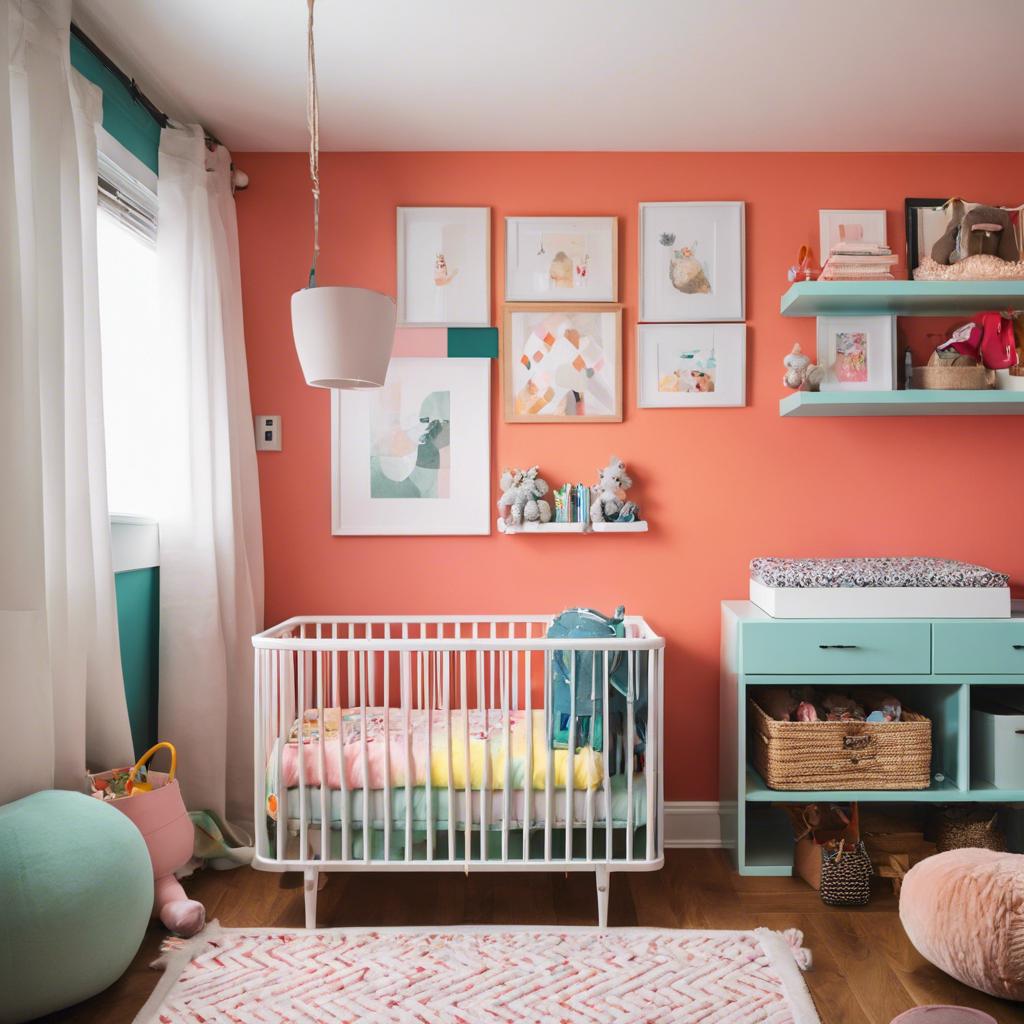 Maximizing‌ Storage⁢ Solutions in a Small Colorful Nursery