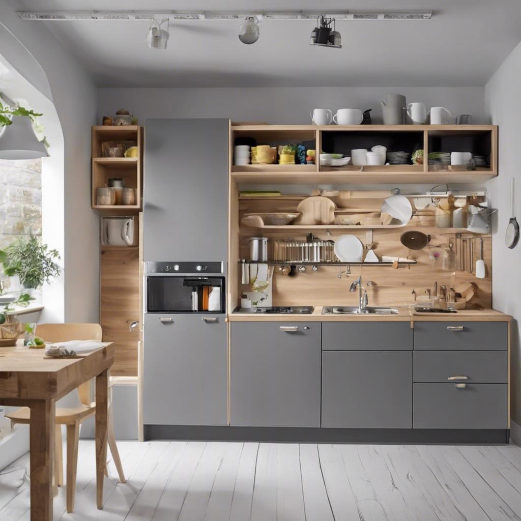 Multi-Functional Furniture for Small Kitchen Design