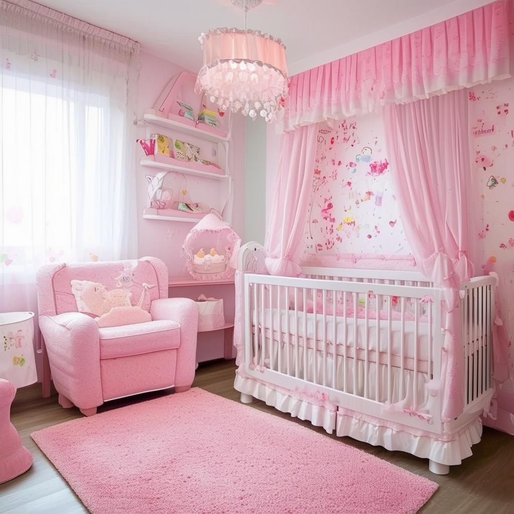 Enchanting Ideas for Baby Girl Nursery Room Design