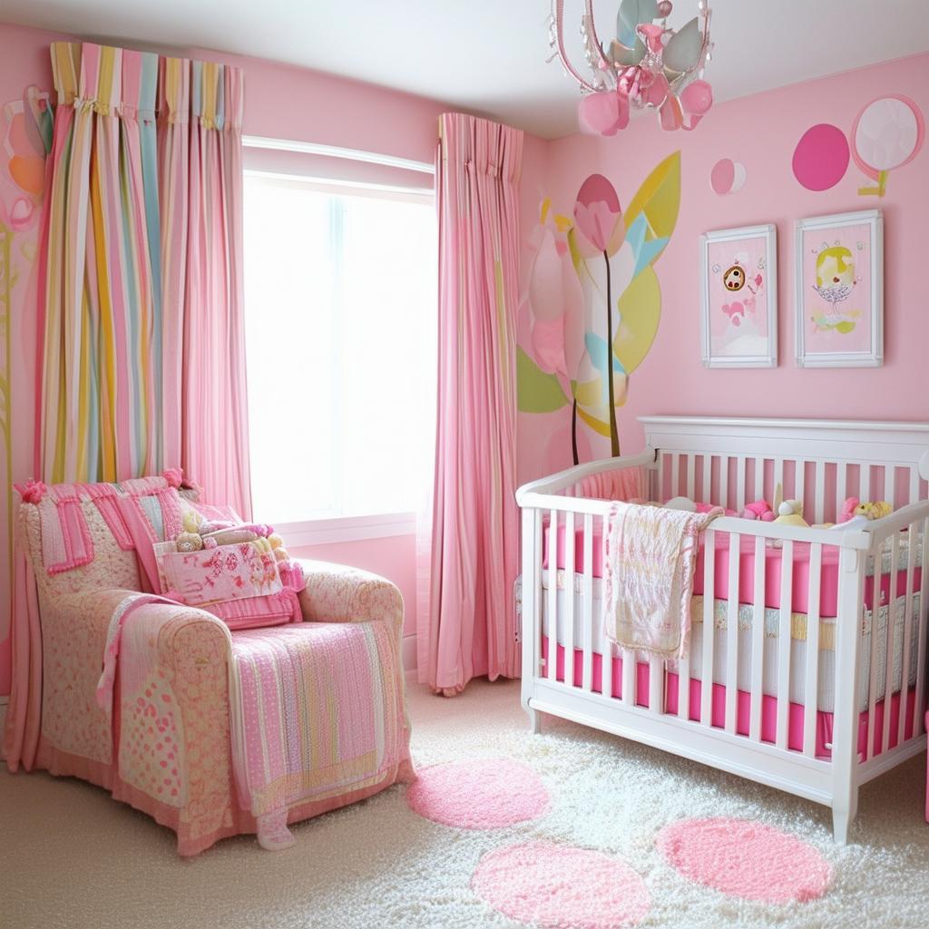 Whimsical and Dreamy: Baby Girl Nursery Room Design Ideas