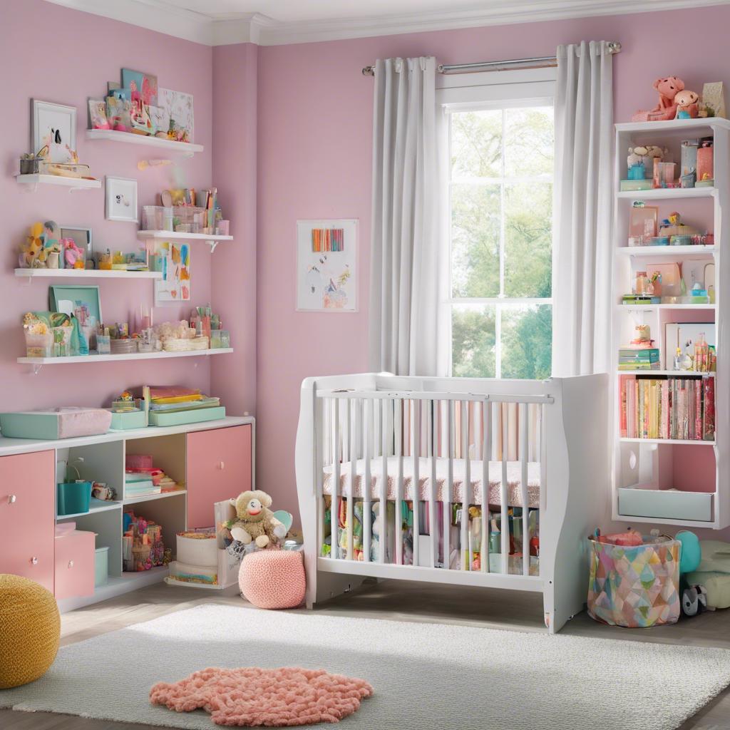 Optimizing Storage Solutions in Your Colorful Nursery to Maximize Space