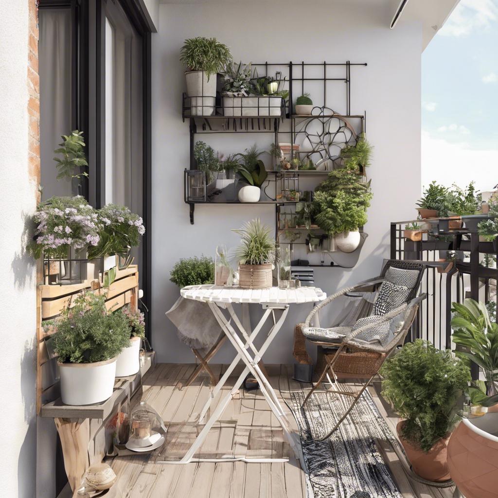5. Personal Touches: Adding ‍Style and Personality to‍ Small⁢ Balcony Design