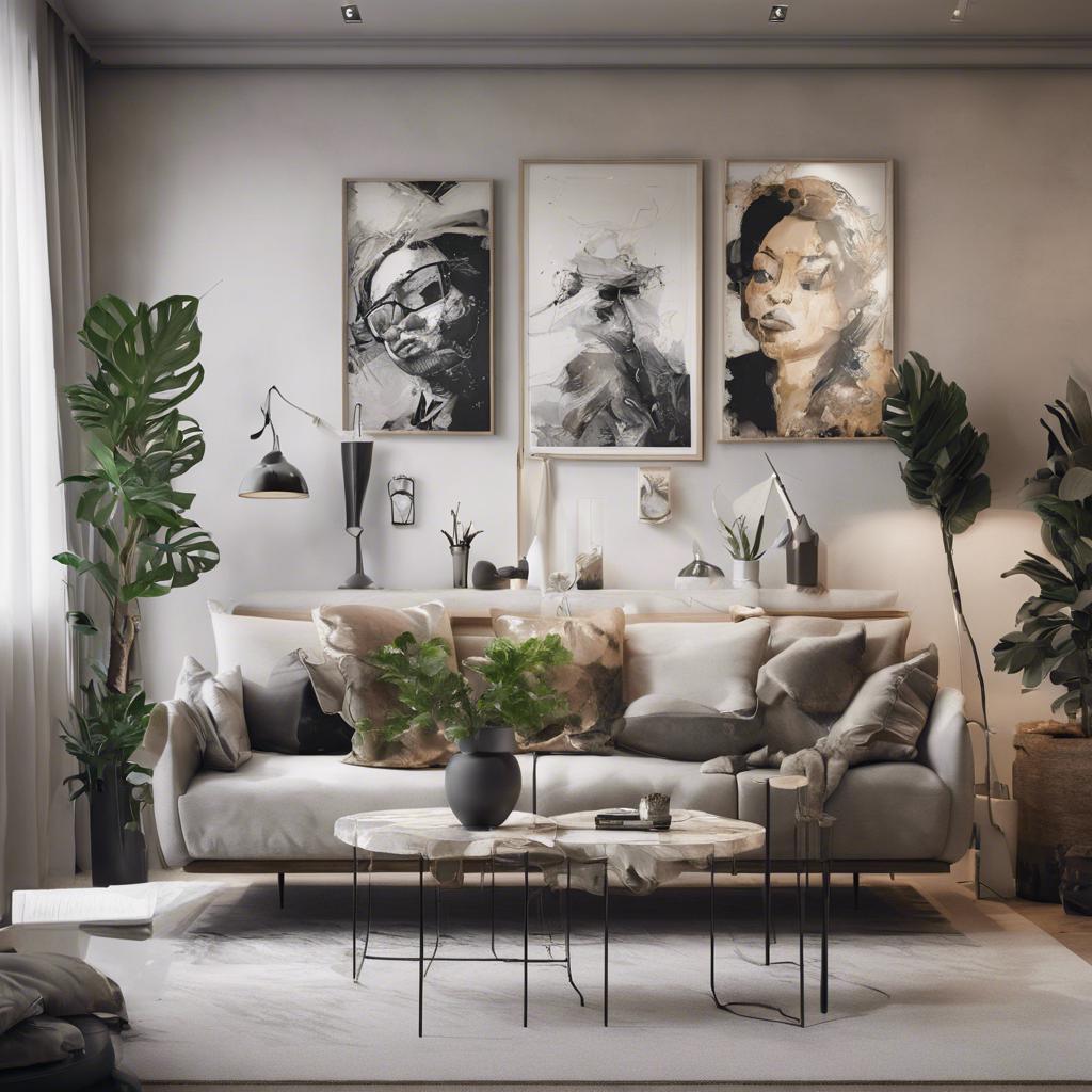 8. Personal Touches: Showcasing Artwork and Décor⁢ to ​Infuse Personality into Apartment Interior ​Design