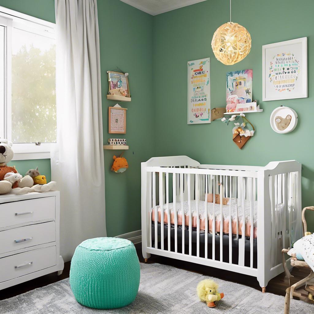 Personalized Decor: Adding ‍Character and Charm ⁣to a Small​ Colorful Nursery