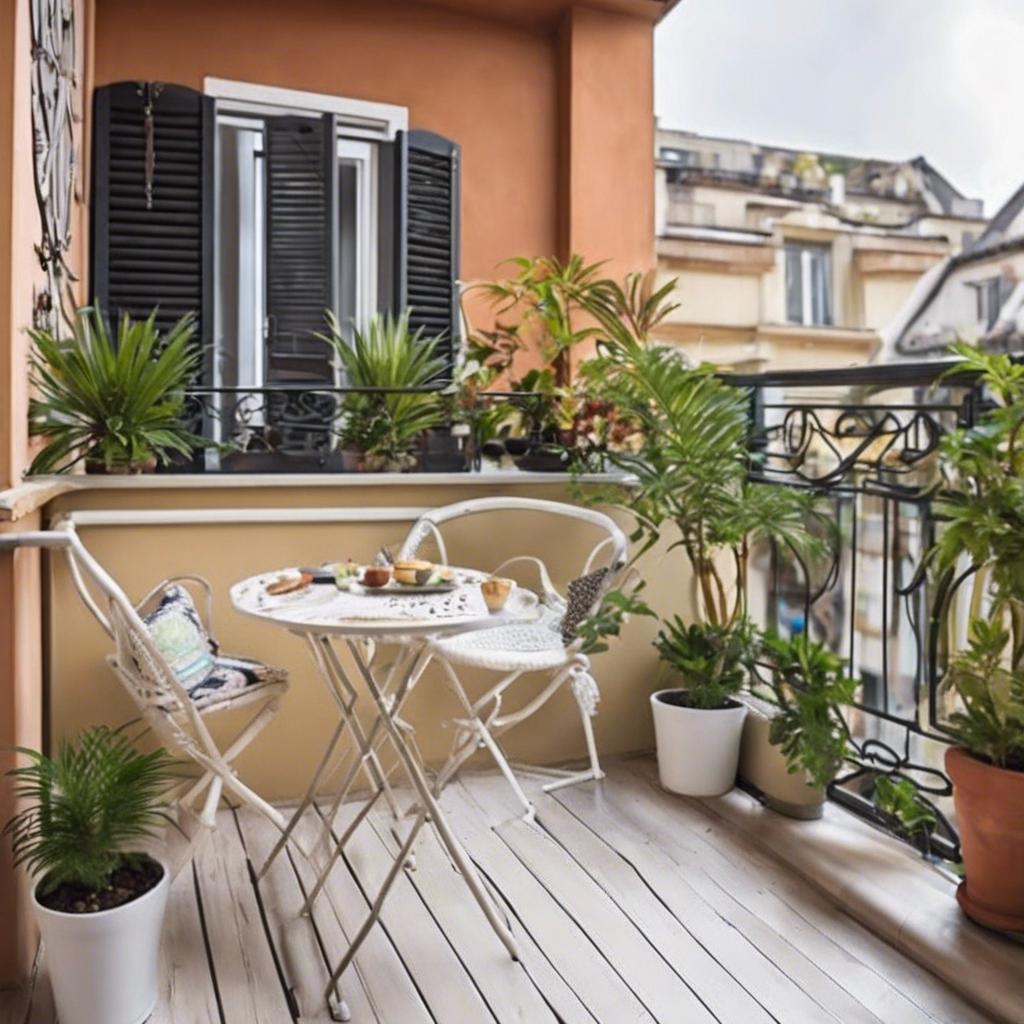 Personalizing Your⁢ Paradise: Unique⁢ Touches for ‍Small Balcony Design
