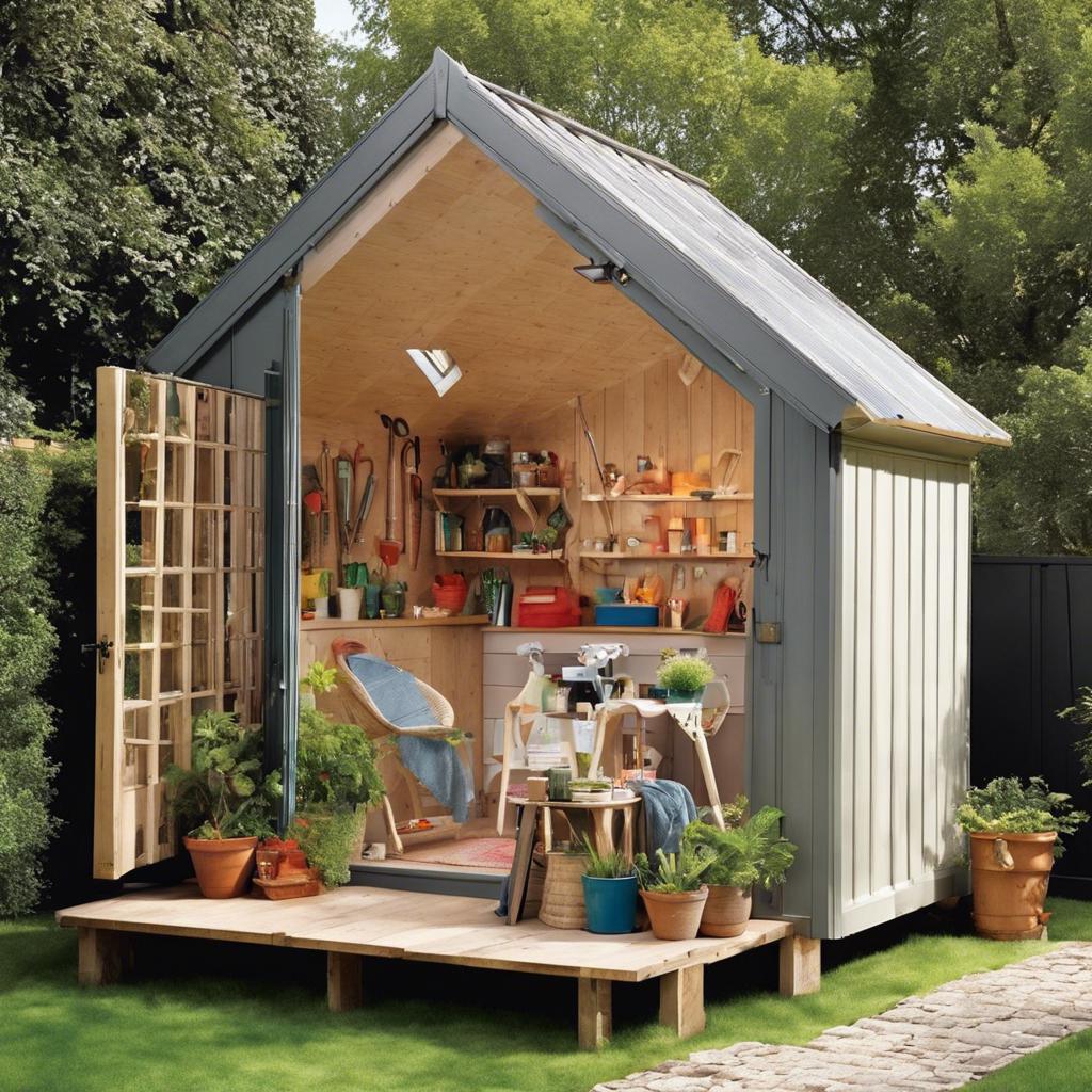 Heading ‍10: Maintaining and​ caring for your mini garden shed