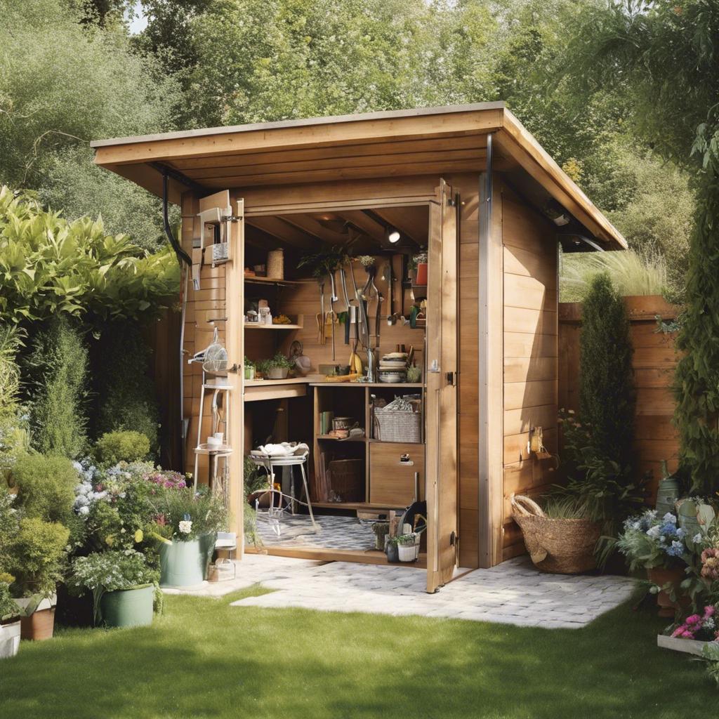 Heading 1: Introduction to designing a mini garden shed