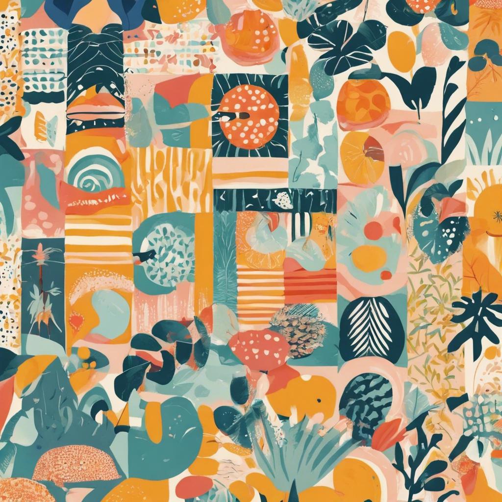 Playful Patterns and Textures⁤ for a Cheerful Paradise