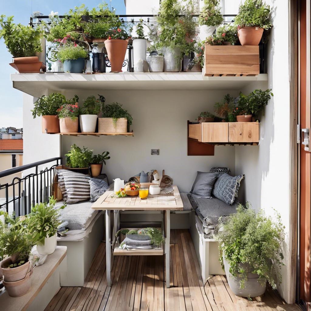 Practical Storage ‍Solutions for Small Balconies