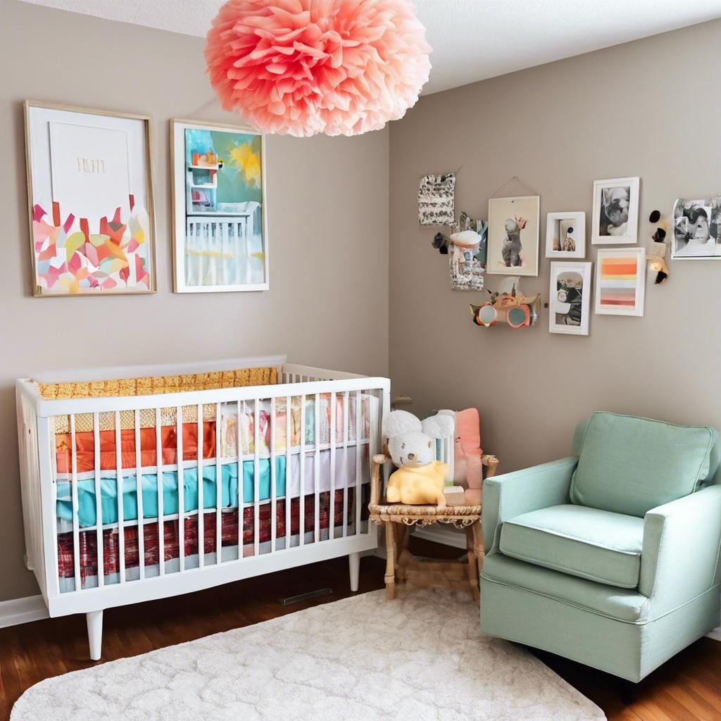 DIY ‍Projects to Add⁢ Personal Touches to Your Small Colorful Nursery