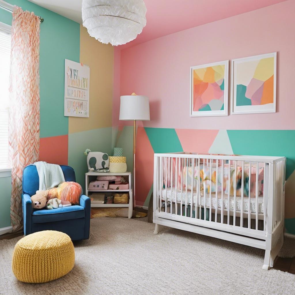 DIY Projects for ⁢a Small ⁢Colorful Nursery:​ Adding a Personal ‍Touch