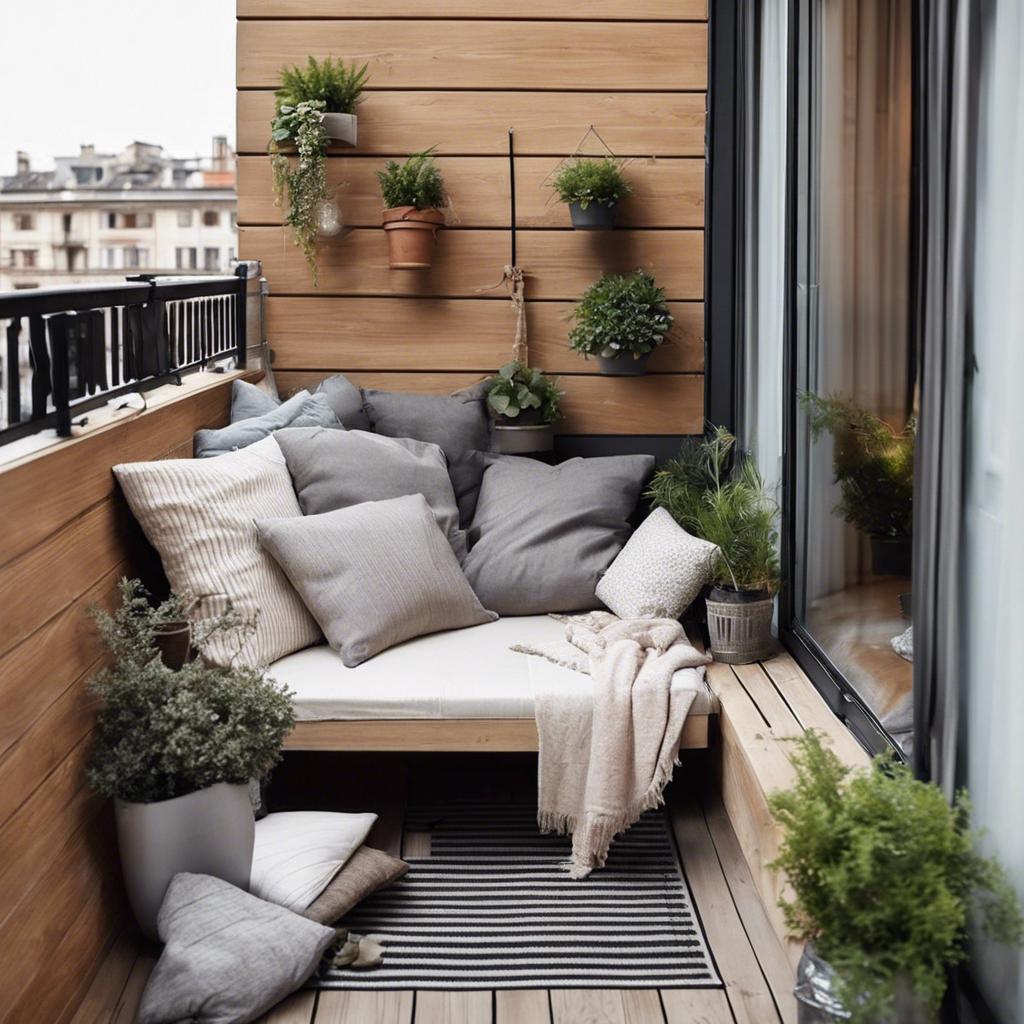 4. ⁤Cozy Retreat: Creating a​ Relaxing⁢ Atmosphere⁣ in Small Balcony Design