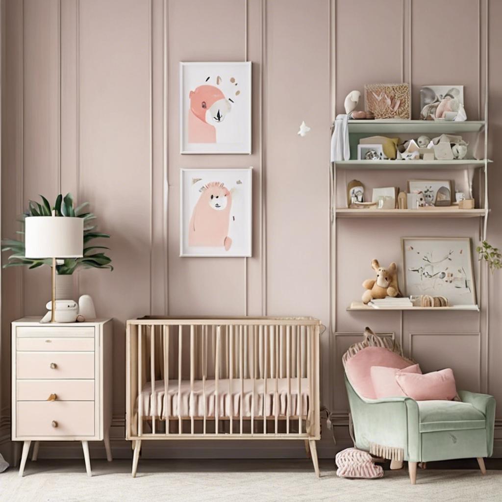 Selecting the Perfect Furniture for a Tiny but Vibrant Nursery Space