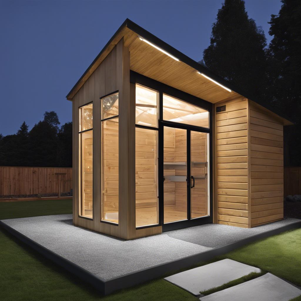 Outdoor Lighting Maintenance‌ for a Bright and‌ Safe Shed