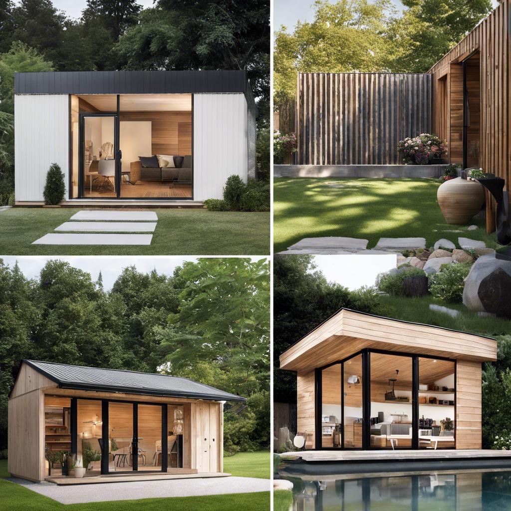 3.‌ Embracing​ Eco-Friendly Materials for ⁢Sustainable Shed ⁣Design