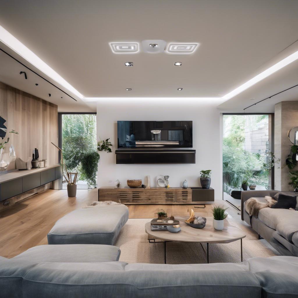 Tech-Savvy⁢ Solutions: Integrating Smart Home Technology into Contemporary Living Spaces