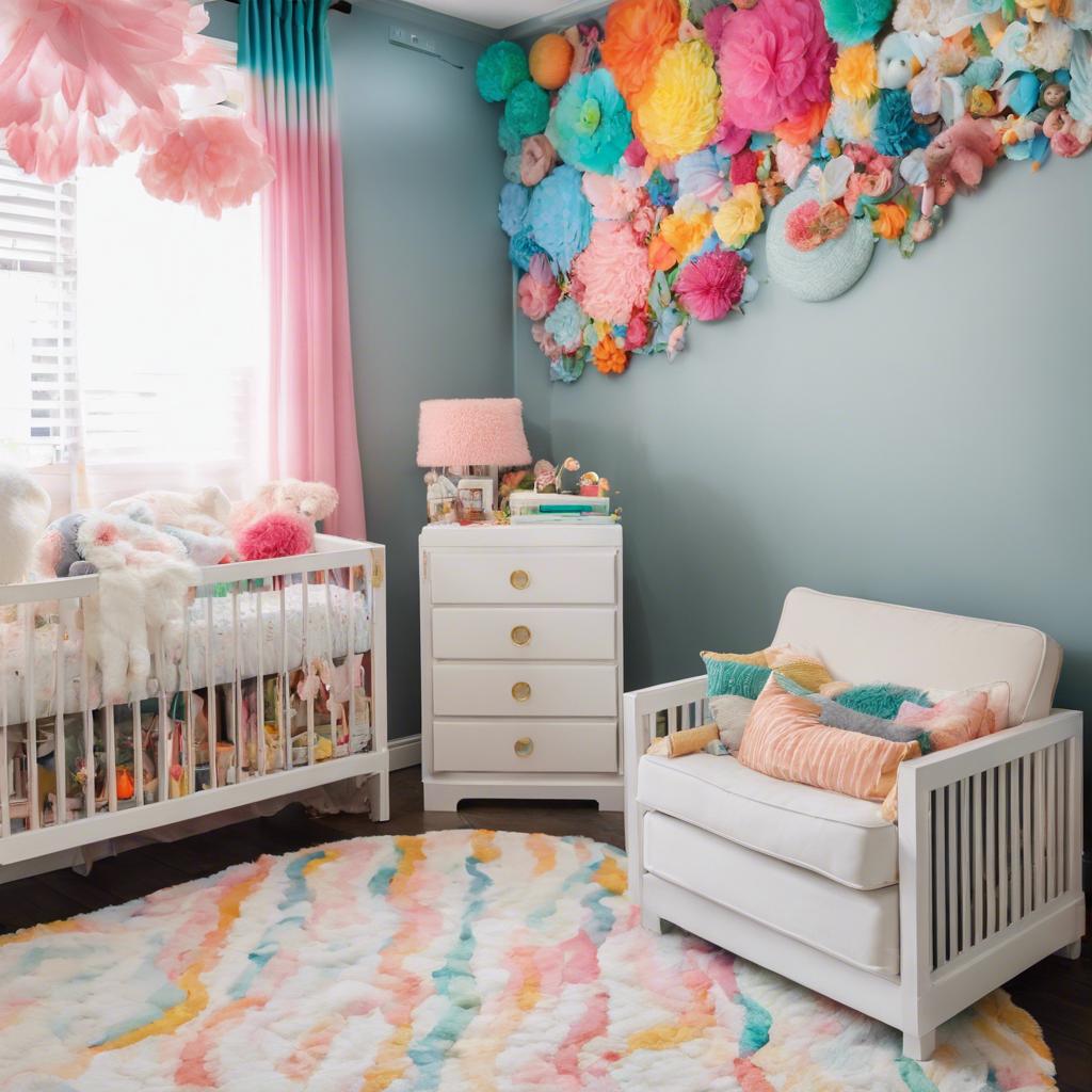 1. Transforming⁢ a Small Nursery ⁣into a Colorful Wonderland