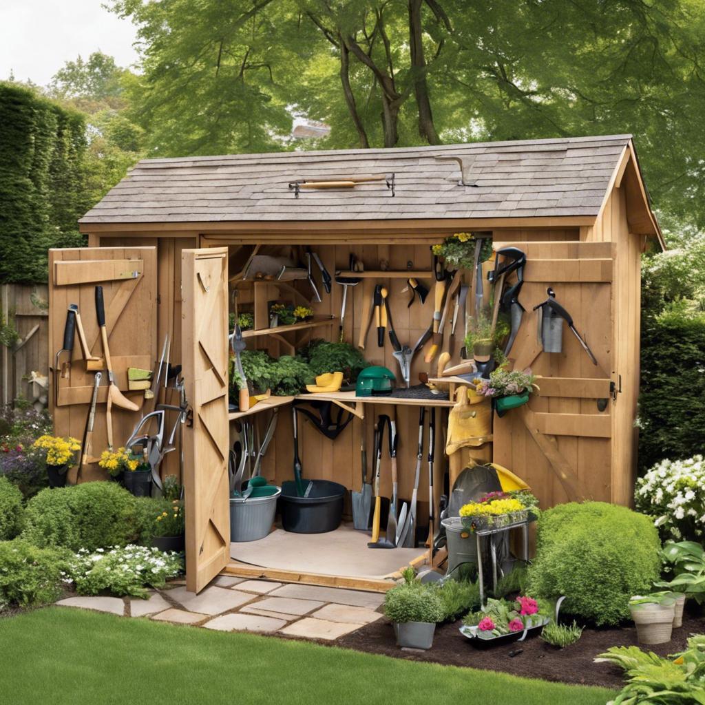 The Benefits of ‌Having a Tool Shed in⁤ Your ‍Garden