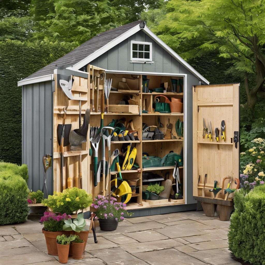 Maximizing Space Efficiency ⁤in Your Tool Shed