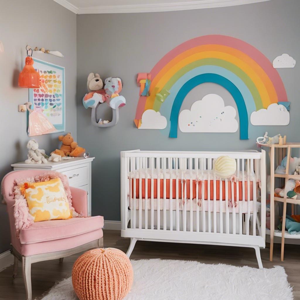 Unveiling the Magic of Rainbow Haven: Design Tips​ for ⁣Small Colorful Nurseries