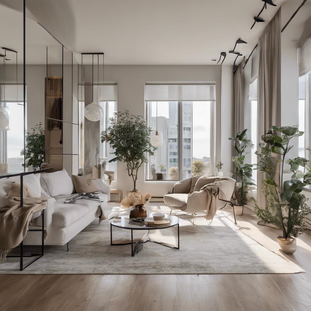 Utilizing​ Mirrors to Enhance Natural‍ Light in ⁢Apartment⁣ Interior ⁢Design