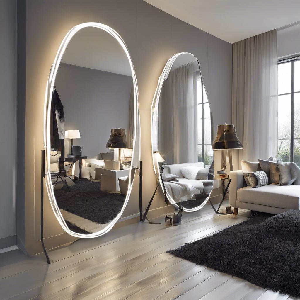 Utilizing Mirrors to Expand Space ⁢in ⁣Your Apartment Interior Design