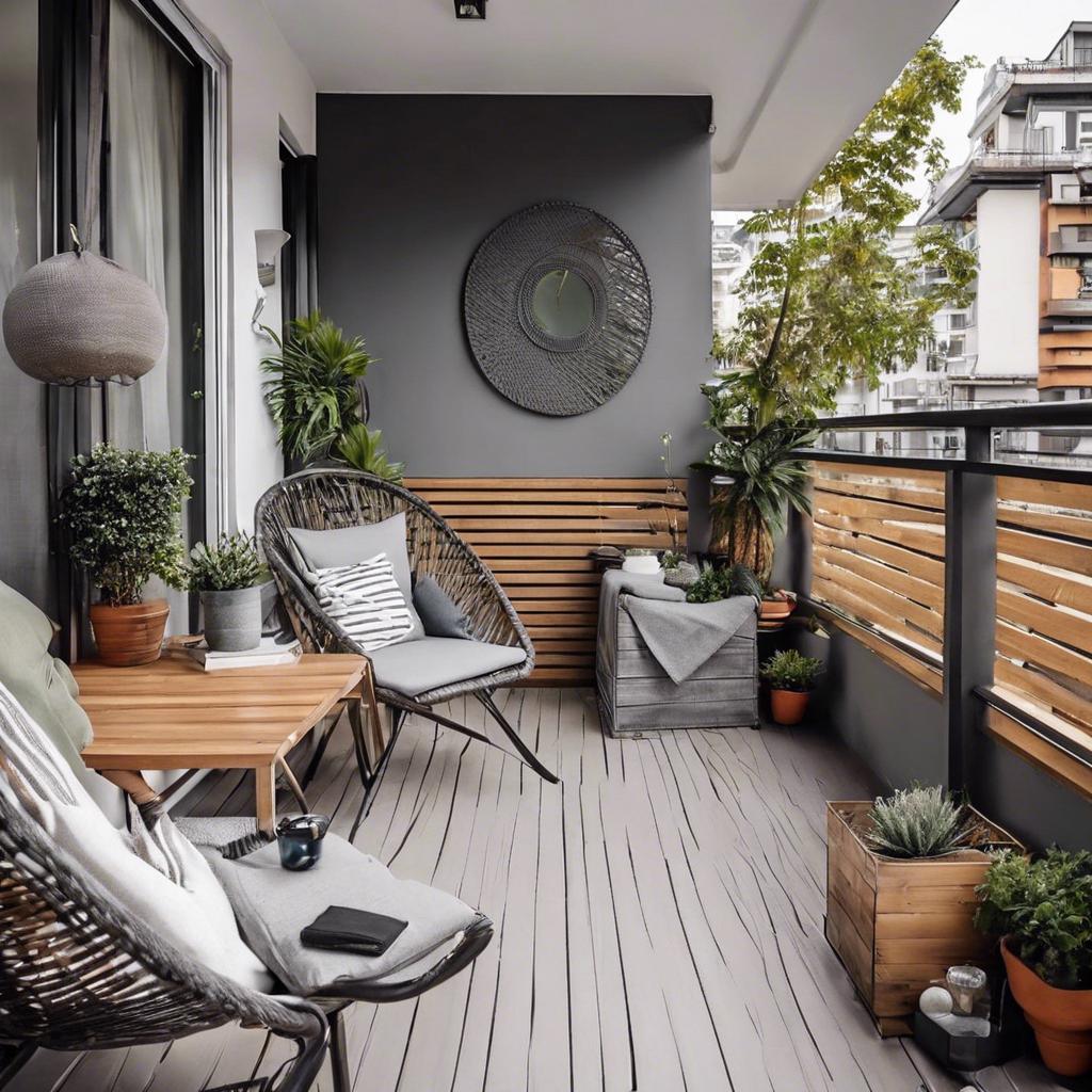 Utilizing⁣ Multi-functional Furniture‌ for Small ⁢Balcony ⁣Design