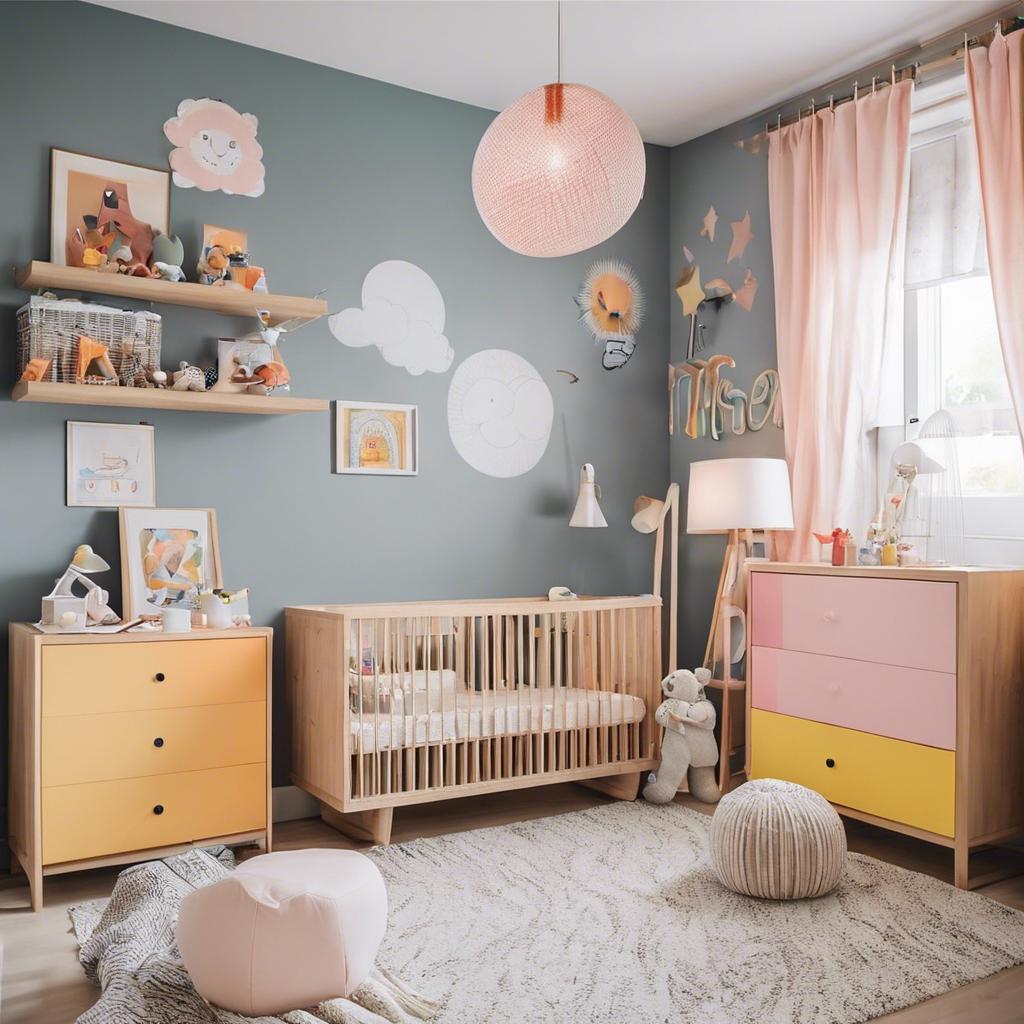 Utilizing Multifunctional‌ Furniture⁣ in Your Small Colorful⁣ Nursery